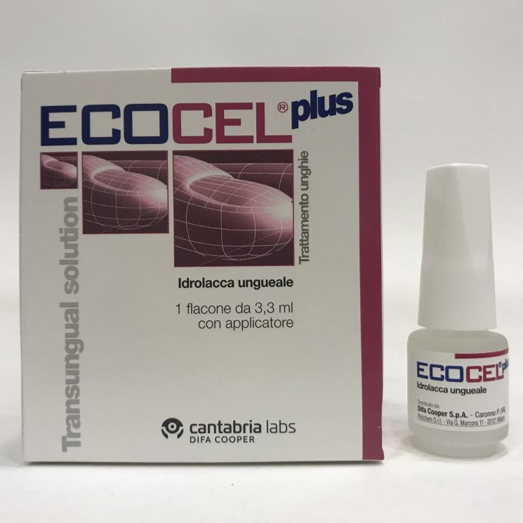 Ecocel Plus Idrolacca Ungueale 3,3ml